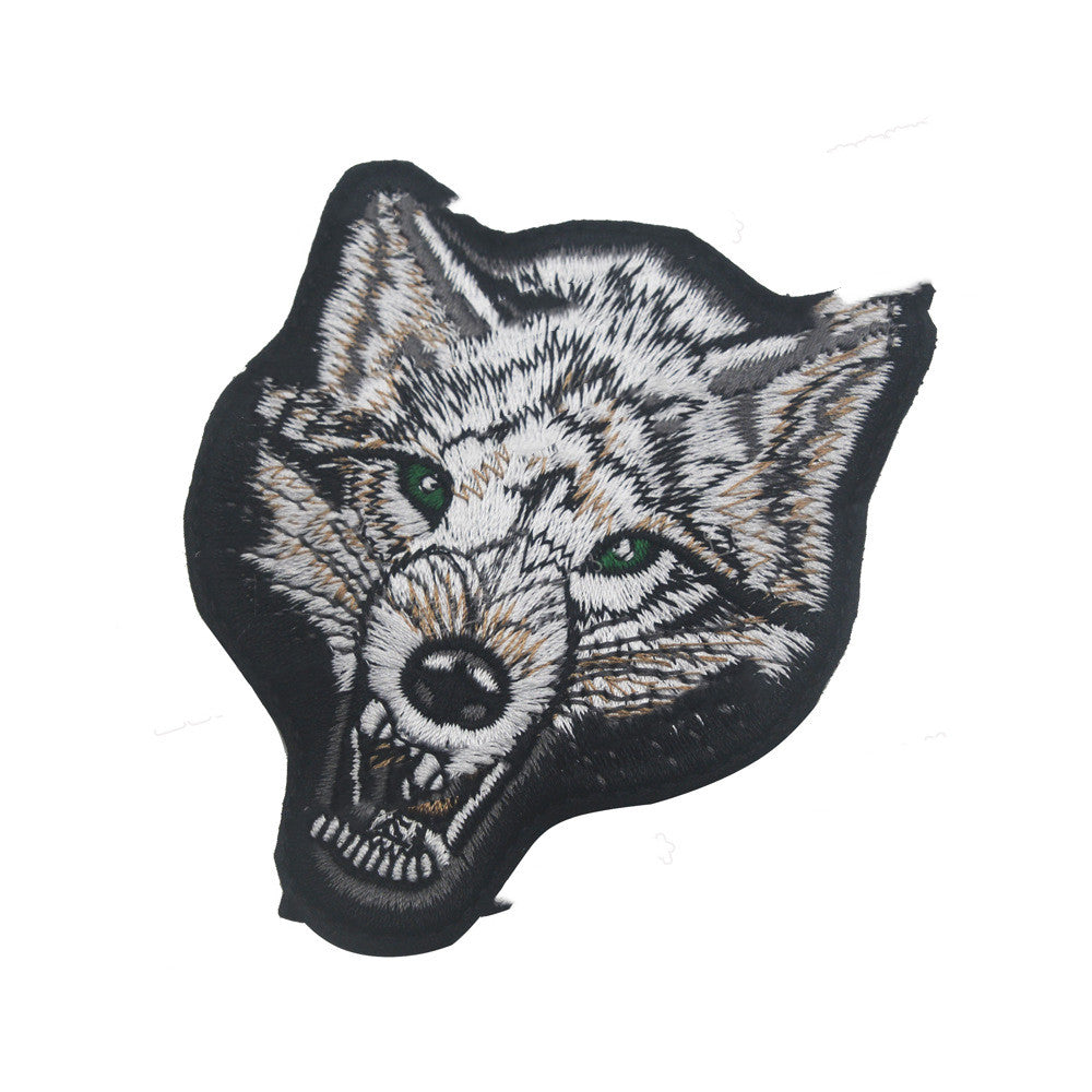 Armband Velcro Tiger Wolf Bear Animal Cloth Label