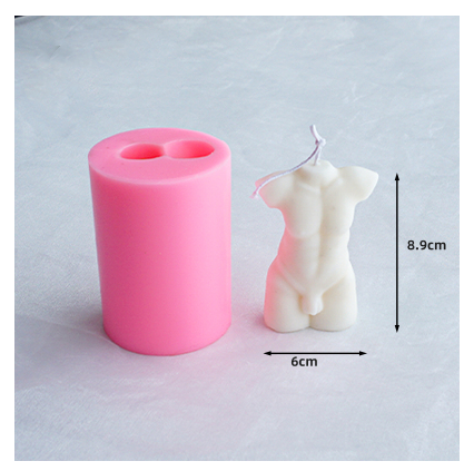 Candle body mold silicone handicraft decoration