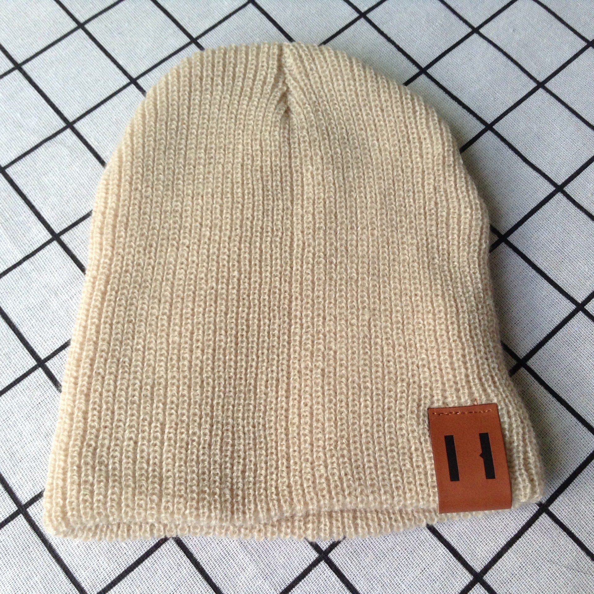 Parent-child wool hat warm hat knitted hat