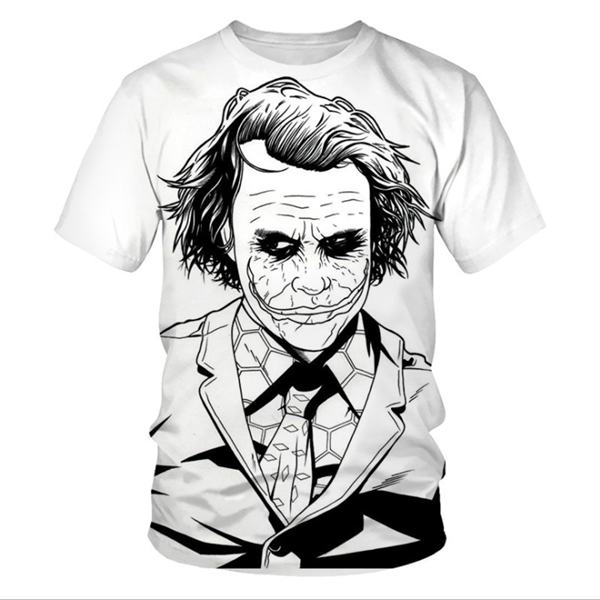 Joker 3D printed T-shirt