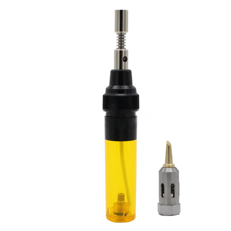 Multifunctional inflatable gas soldering iron