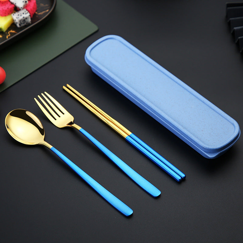 Stainless Steel Portable Tableware Korean Style