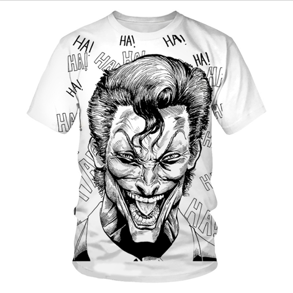 Joker 3D printed T-shirt