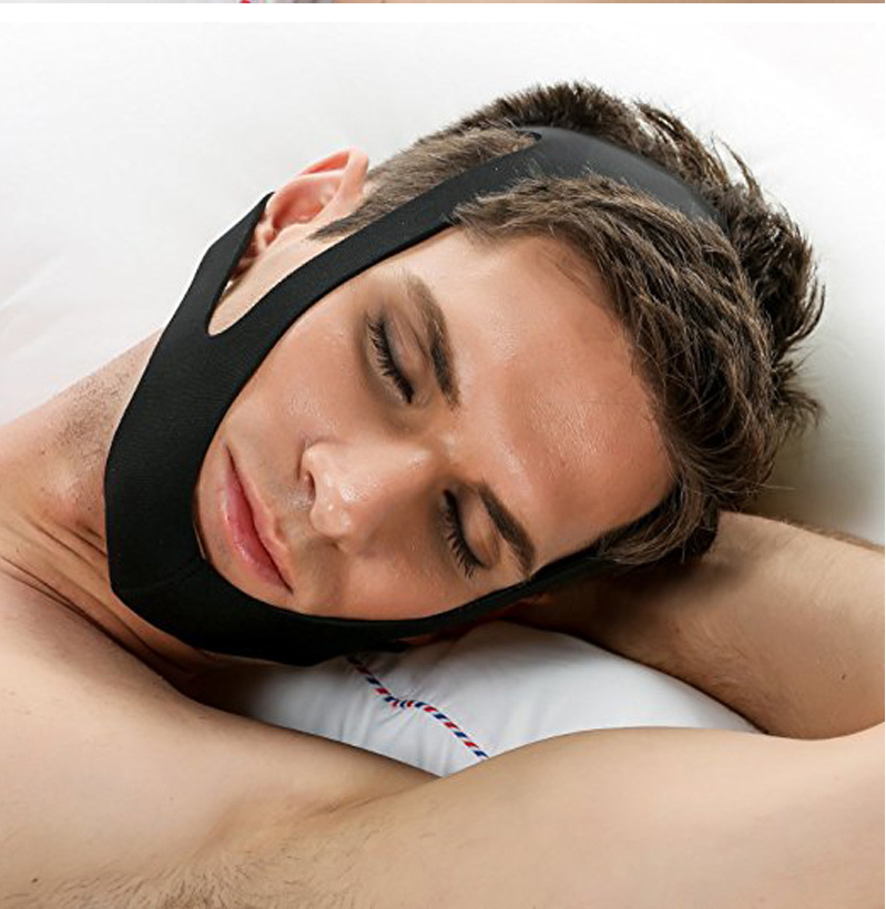 Triangular shackles with anti-snoring