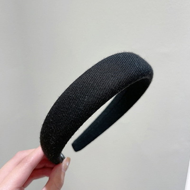 Wide-brimmed Sponge Headband High Cranial Crest Niche Pressure Hair