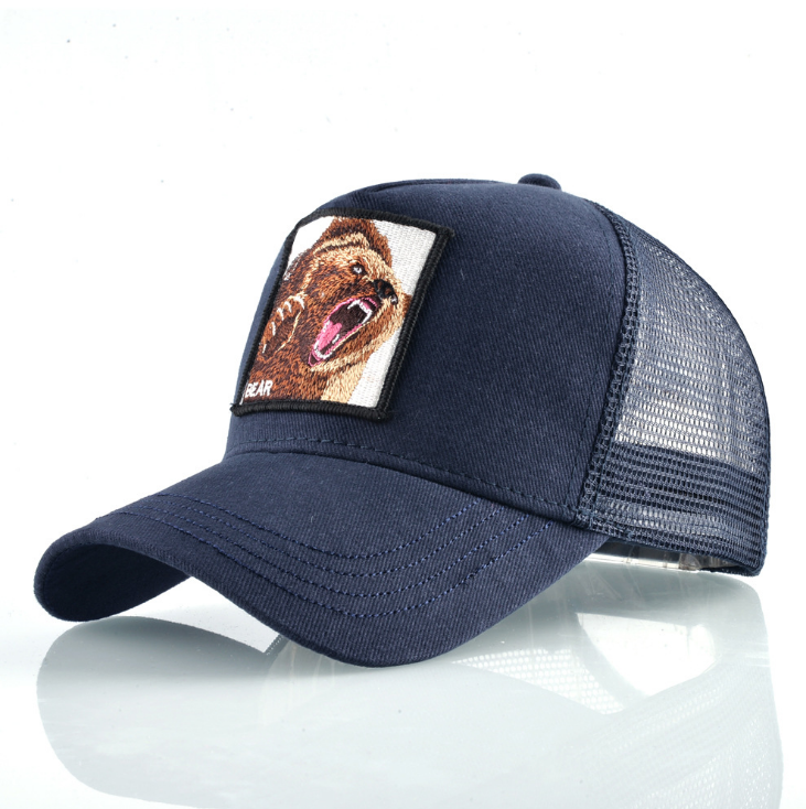 Animal pattern baseball cap