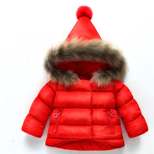 Girls padded jacket padded down jacket