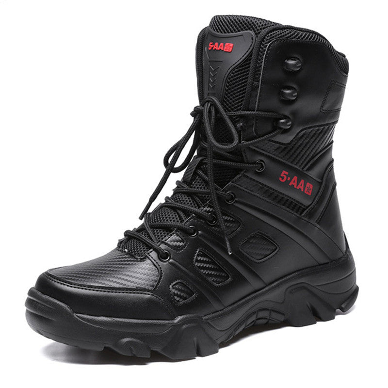 High-top outdoor hiking shoes