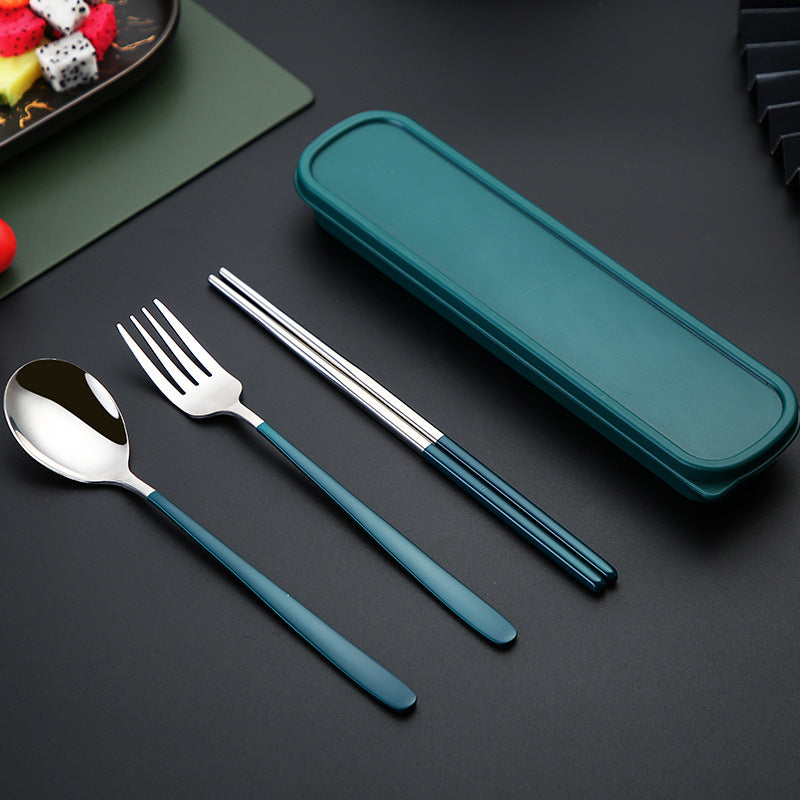 Stainless Steel Portable Tableware Korean Style