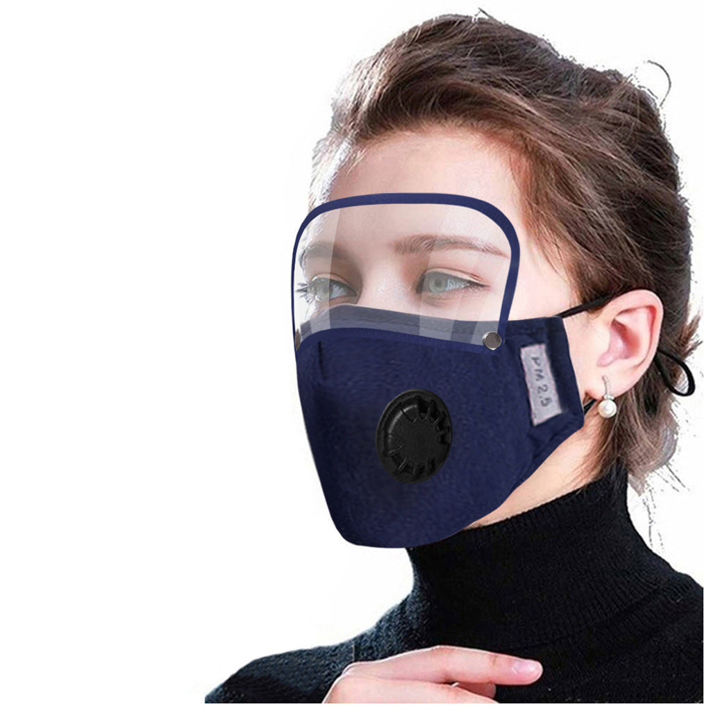 Eye protection remove the mask