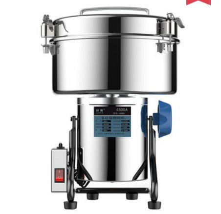 4500g pulverizer commercial medicine powder machine ultrafine grinder grain mill grinder smasher dry grinding