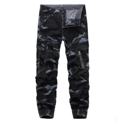 Camouflage casual pants Foreign trade men's leg pants fashion wild trousers