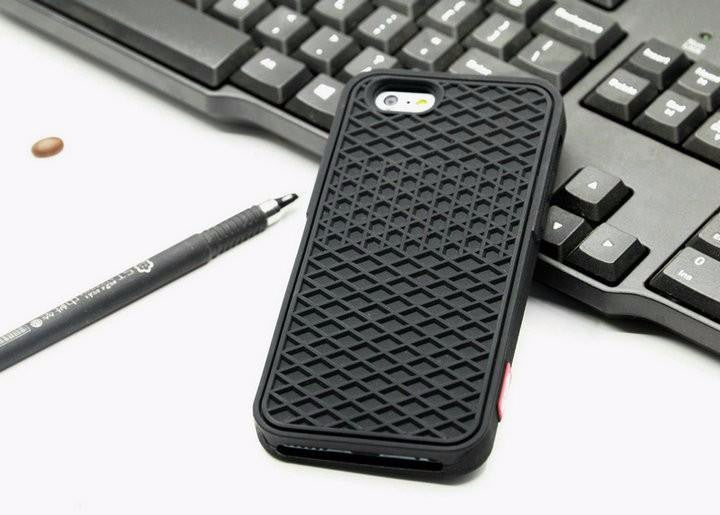 Waffle sole silicone phone case