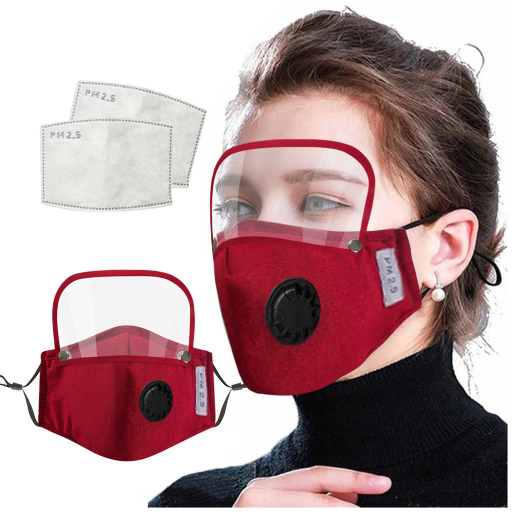 Eye protection remove the mask