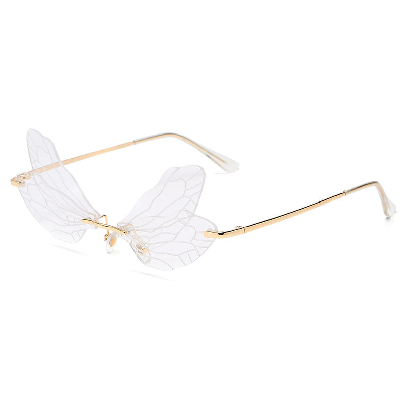 Gradient dragonfly sunglasses