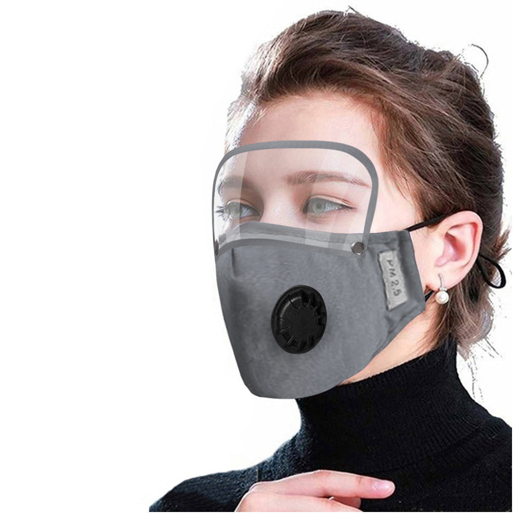 Eye protection remove the mask