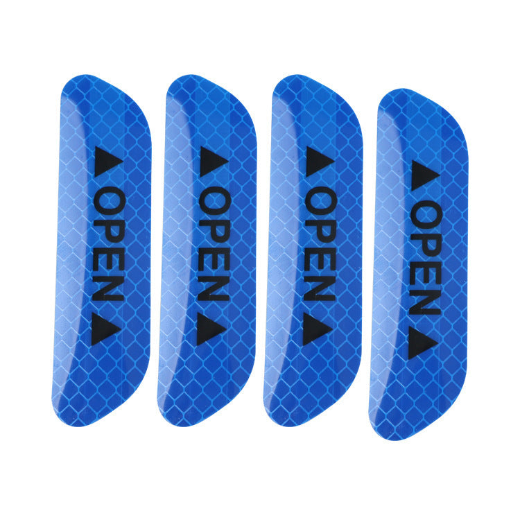 Safety reflective warning strip stickers