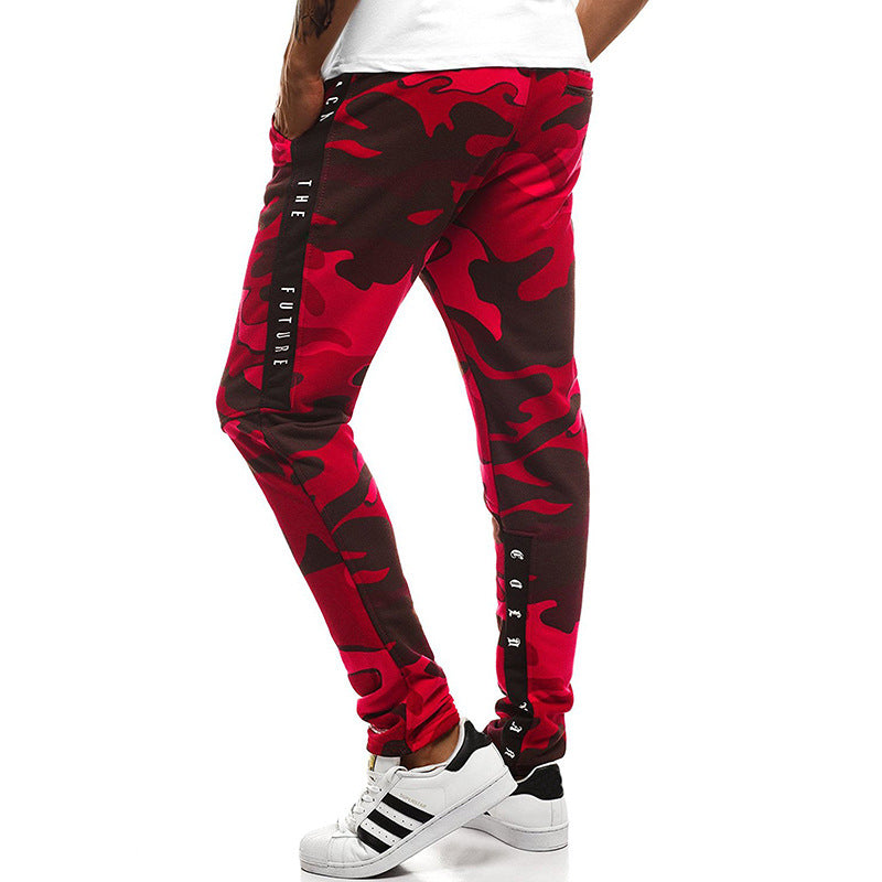 Straight Feet Camo Trousers