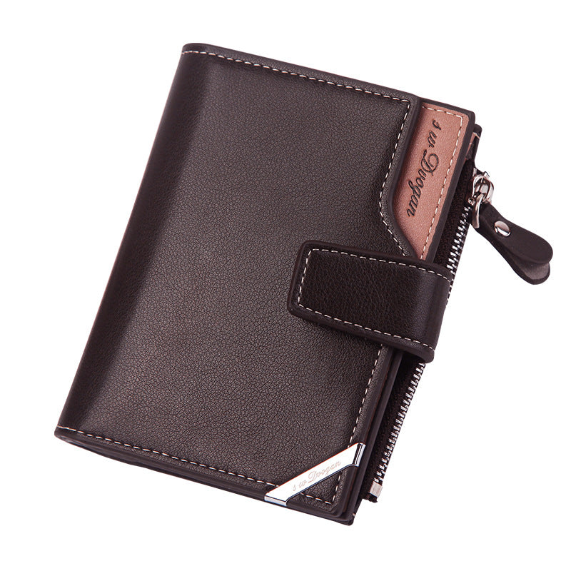Korean Style Men's Multifunctional Wallet Short Wallet
