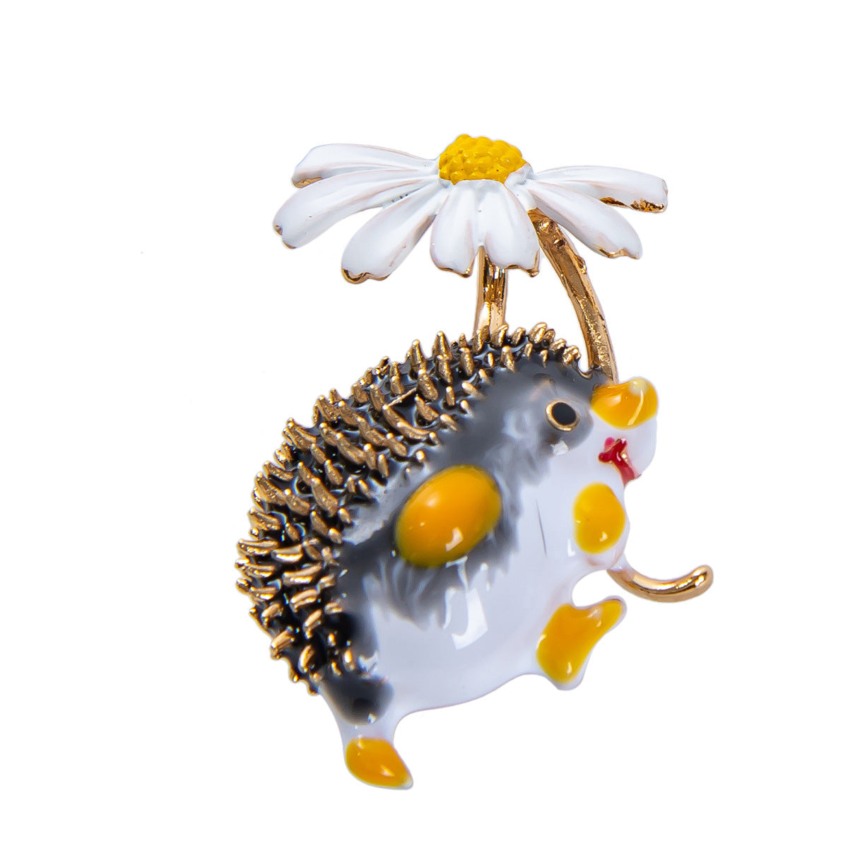 Little hedgehog brooch