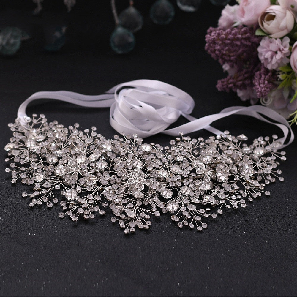 Bridal Luxury Rhinestone Alloy Belt Accessories