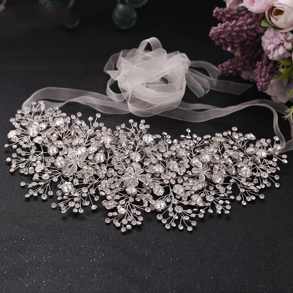 Bridal Luxury Rhinestone Alloy Belt Accessories