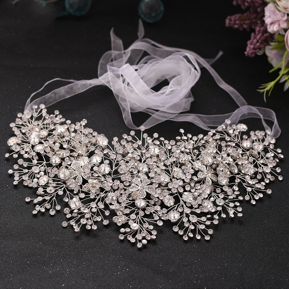 Bridal Luxury Rhinestone Alloy Belt Accessories