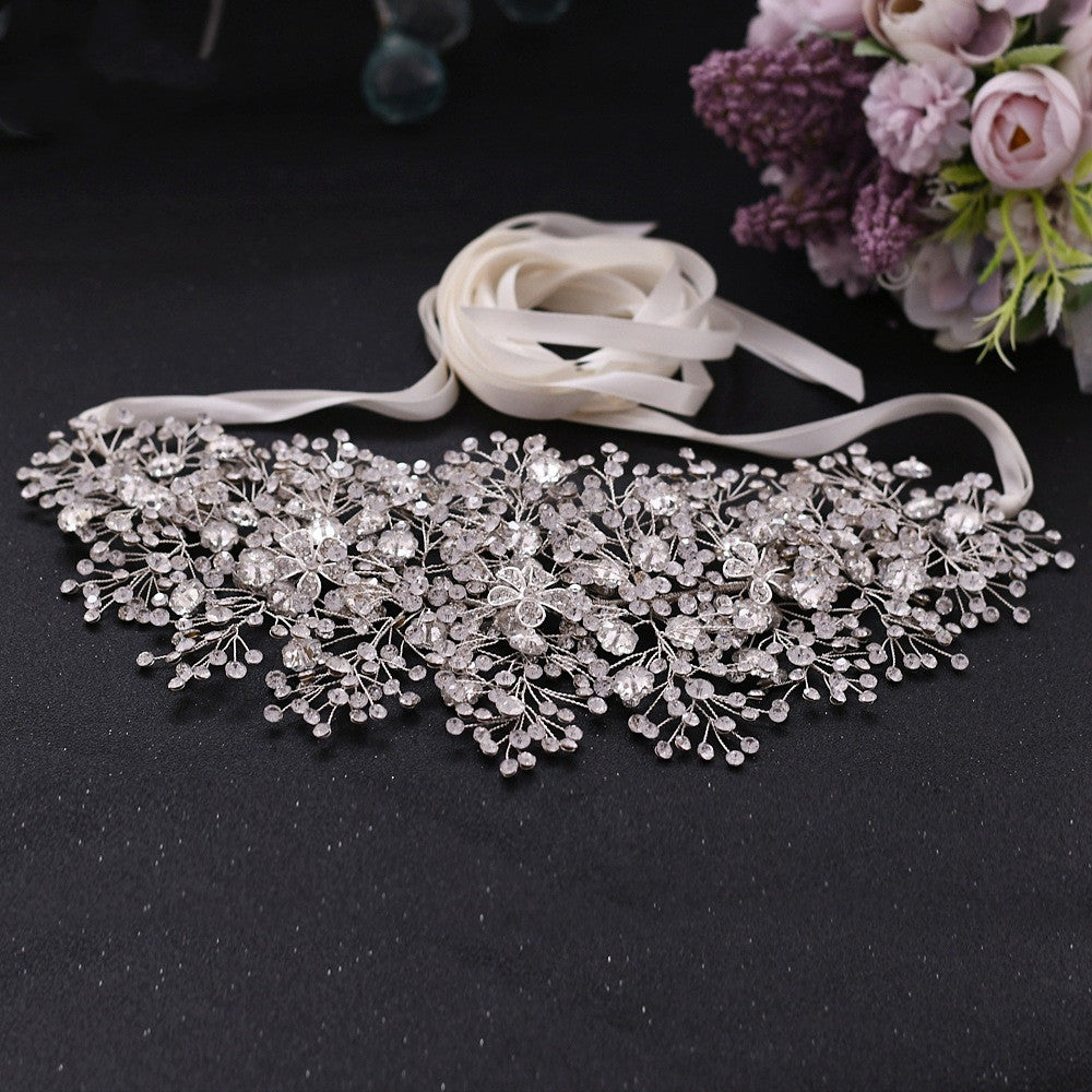 Bridal Luxury Rhinestone Alloy Belt Accessories