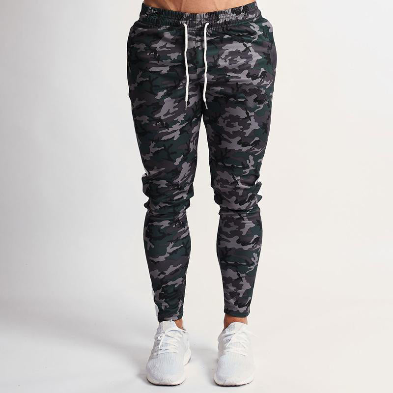 European and American Camouflage Sweatpants Men's Fitness Pants