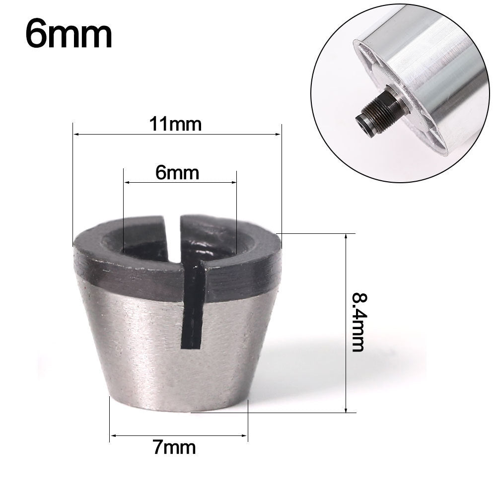 Conversion Set 6mm1 48mm Chuck Trimming Machine Milling Cutter Accessories Jacket