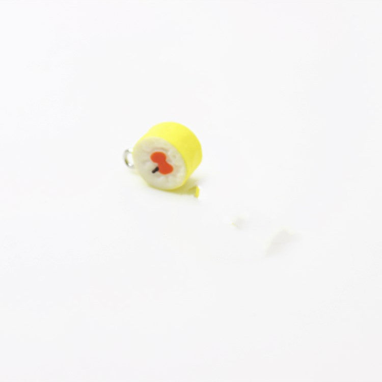 Resin Simulation Food Play Three-Dimensional Glutinous Rice Ball Sushi Pendant