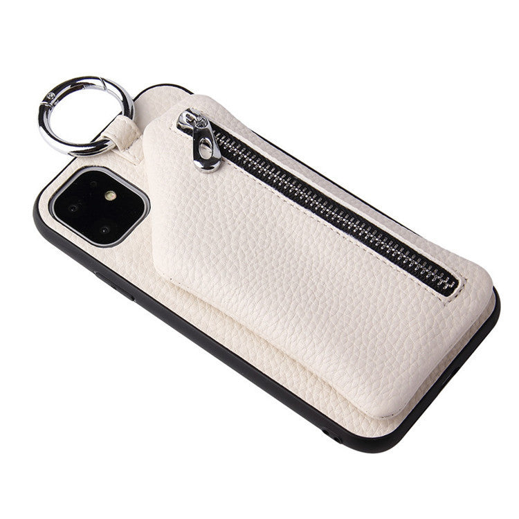 PU Leather Strap Cord Coin Purse Phone Cases for iPhone XR X XS 12PRO 11 PRO MAX 7 8 PLUS SE Crossbody Neck Lanyard Wallet Cover