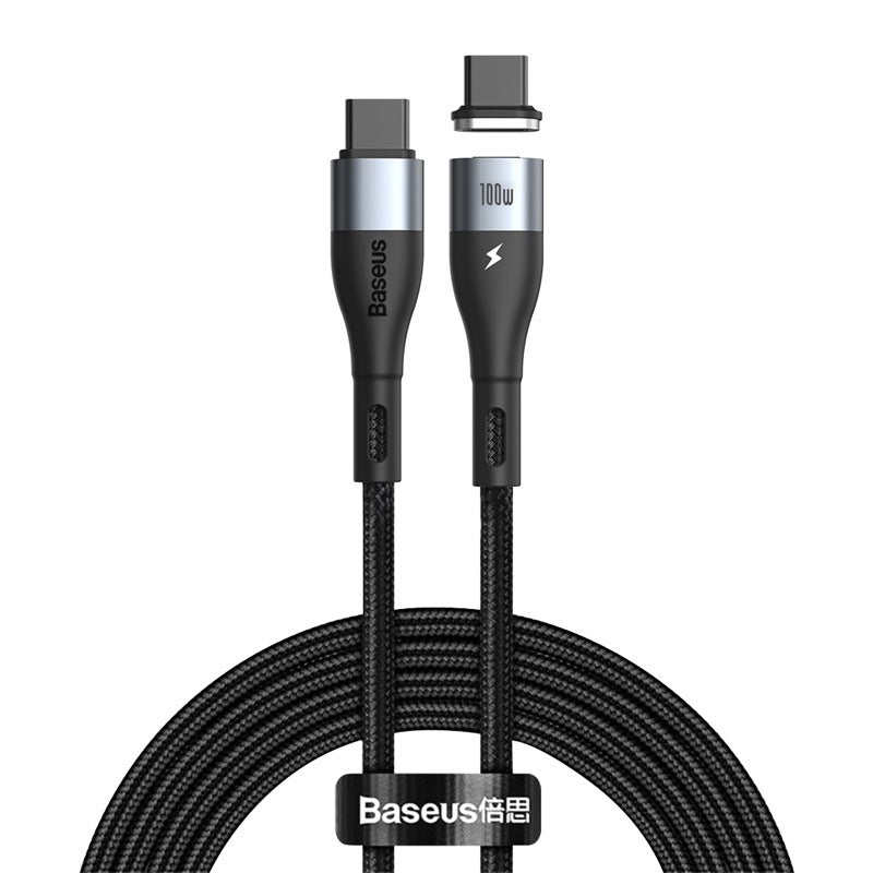 Baseus Apple Iphone12 Mobile Phone Charging Cable Zinc Magnetic Fast Charging Data Cable PD20w Charging Cable Magnetic