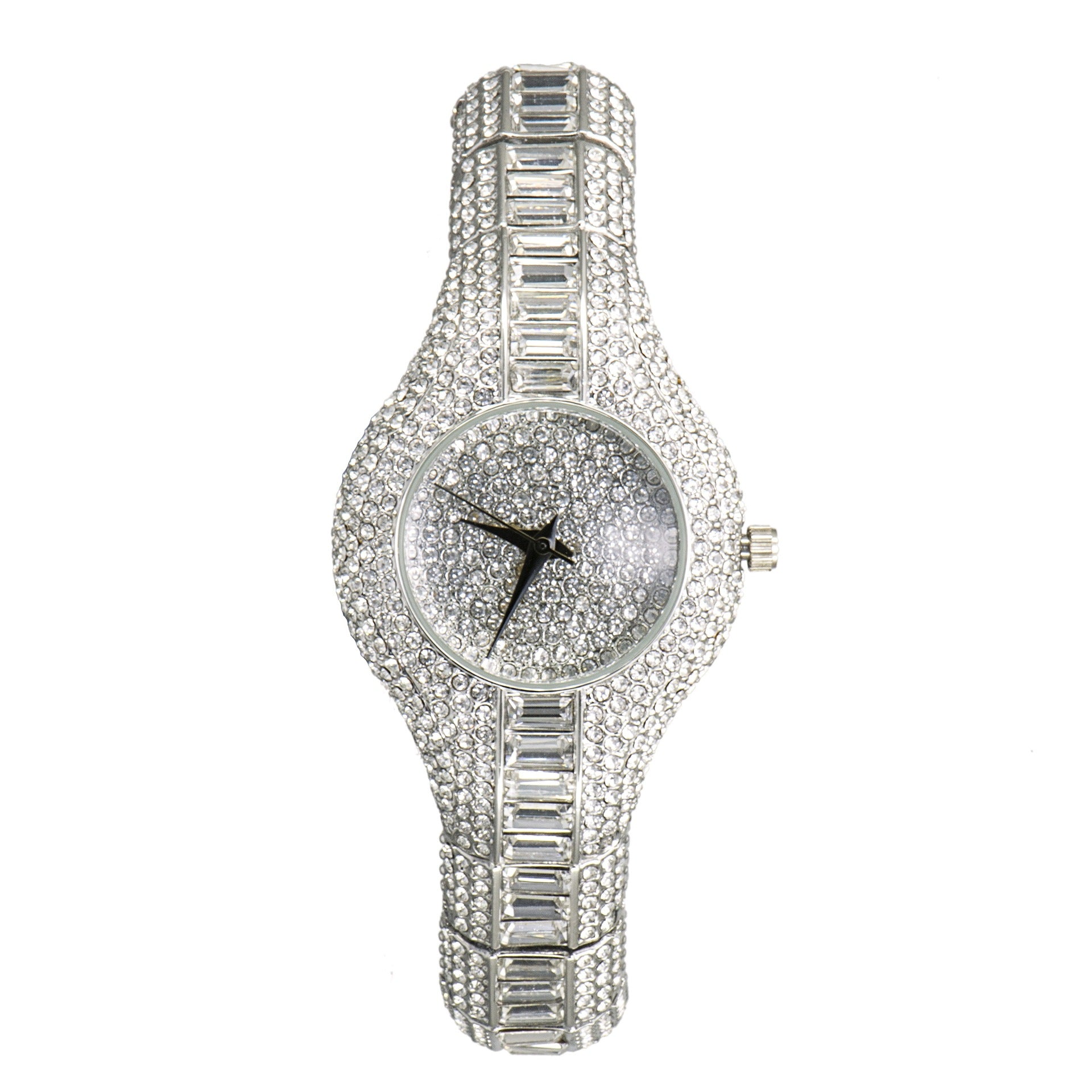 Fashion Watch With Diamonds And Colorful Stones Full Of Diamonds European-Style High-End Watches For Women