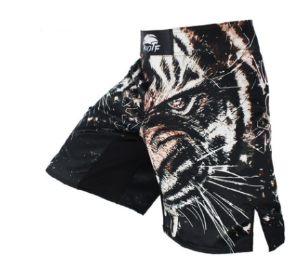 Mma Adult Men'S Camouflage Shorts Free Fighting Wear-Resistant Muay Thai Sanda Boxing Fighting Taekwondo Training Suit