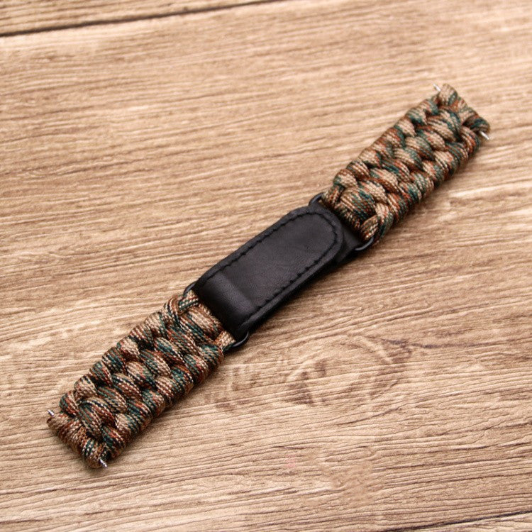 Sport Braided Strap For Samsung Galaxy Watch 3, 41mm 45mm, Nylon, For Huewei Watch Gt 2E, Leather Rope Strap