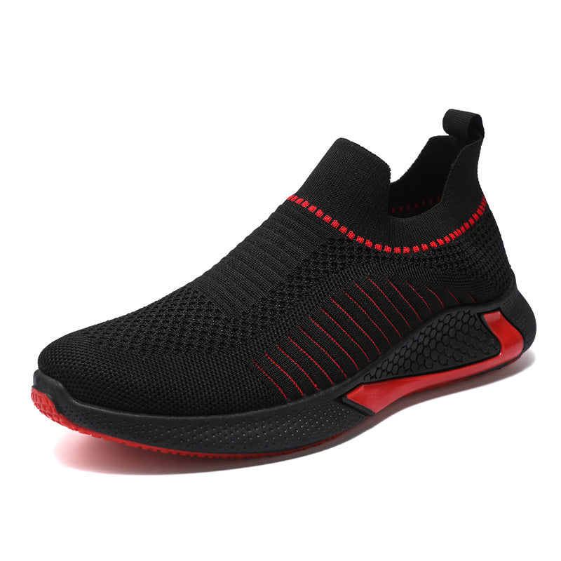 Breathable High Stretch Socks Men's Shoes Fashion