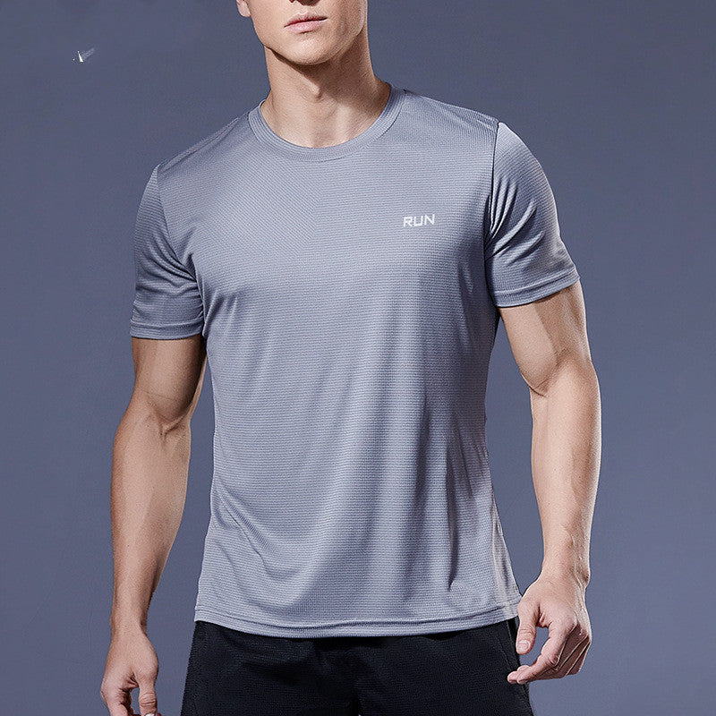 Summer Sports T-shirt Men's Quick-drying Clothes Thin Section