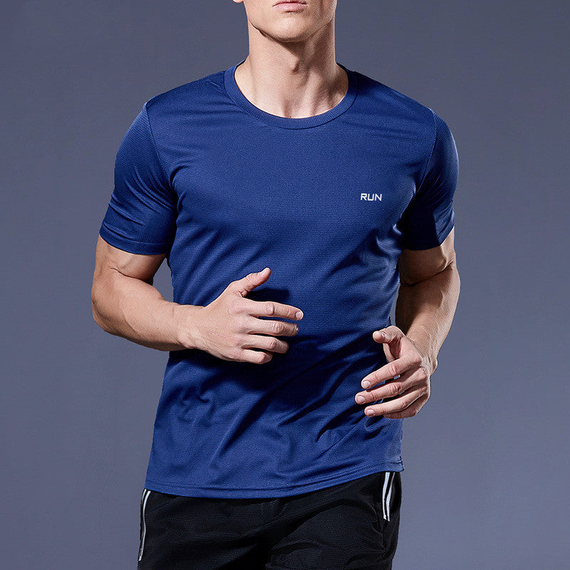 Summer Sports T-shirt Men's Quick-drying Clothes Thin Section