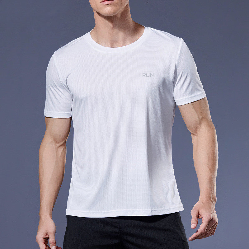 Summer Sports T-shirt Men's Quick-drying Clothes Thin Section