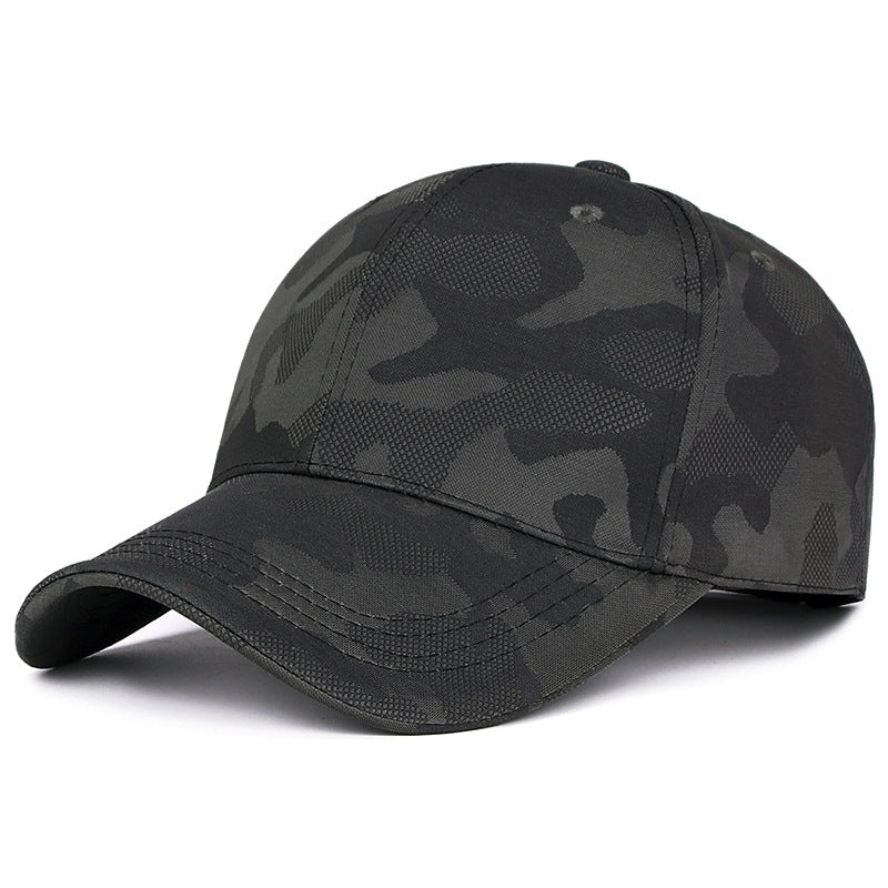 Camouflage Baseball Cap Outdoor Leisure Simple Sun Hat