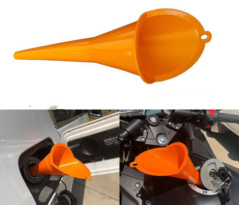 Long Mouth Multifunctional Funnel Plastic Oil Funnel Motorcycle Car Fueling Funnel