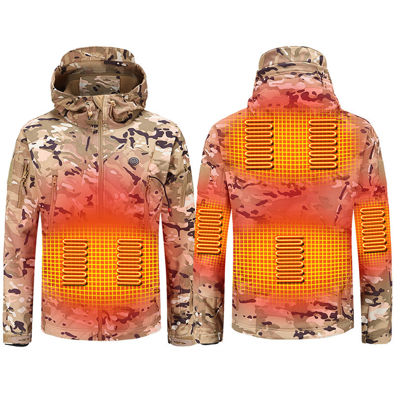 Outdoor Charging And Heating Jacket