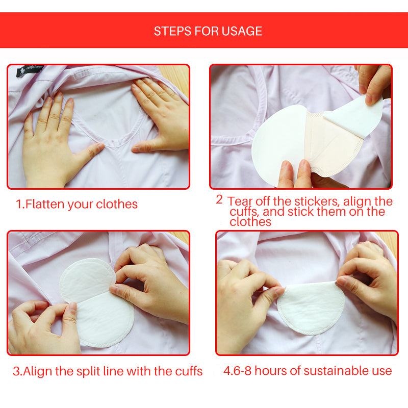 Disposable Anti-sweat Patch For Underarm Sweat Absorption