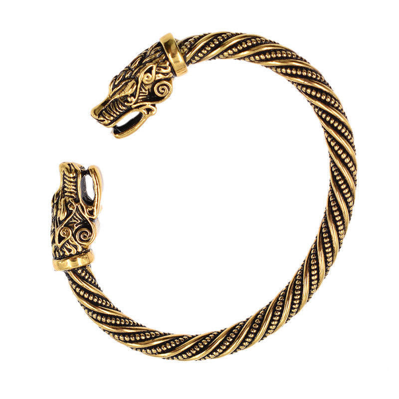 Viking Rune Dragon Bracelet