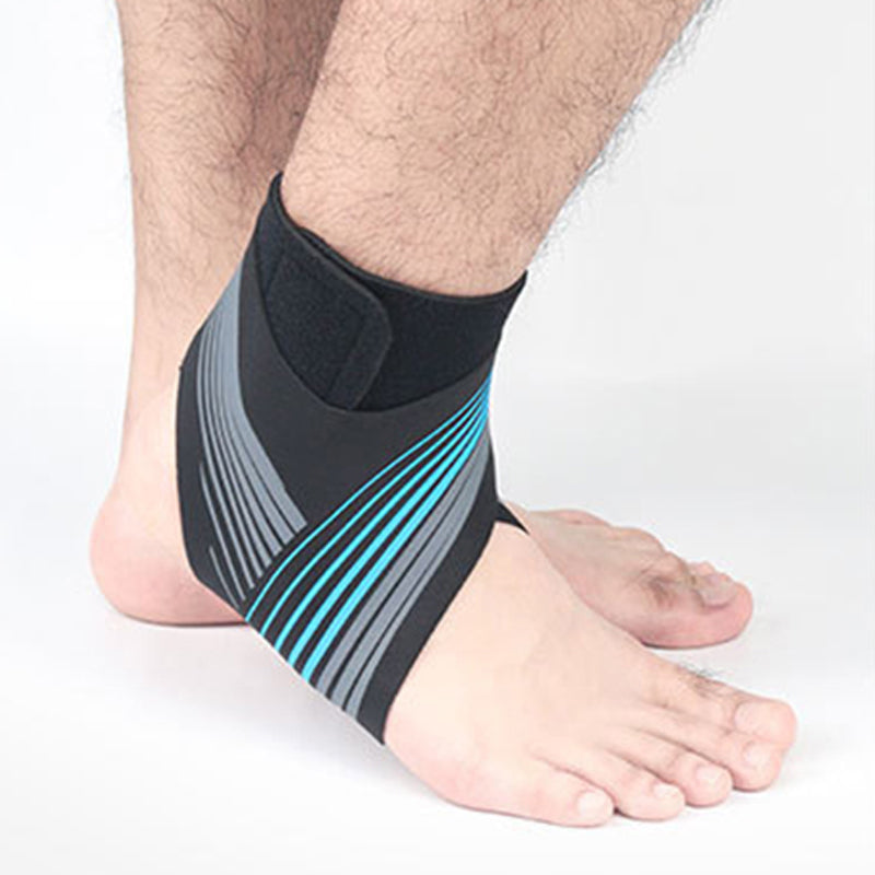 Adjustable sports ankle guard