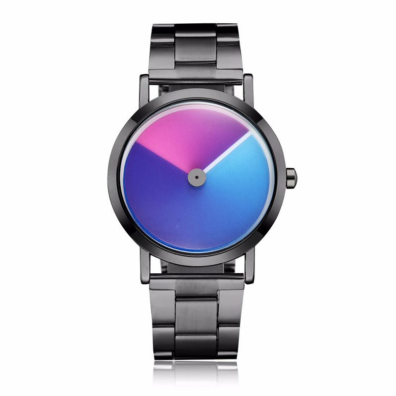 Gradient quartz watch