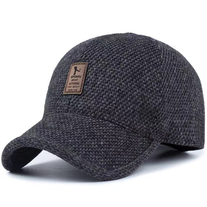 Wool cashmere baseball cap