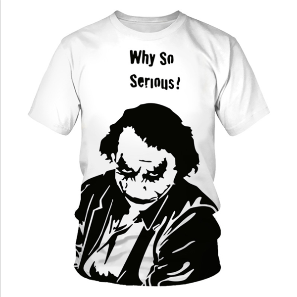 Joker 3D printed T-shirt