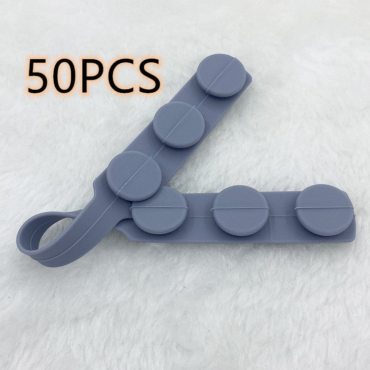 Silicone elastic cord extension strap